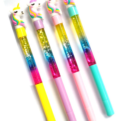 Trendilook Beautiful Unicorn Glitter Gel Pen for Kids