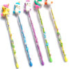 Trendilook Beautiful Unicorn Pencils with Earaser for Kids