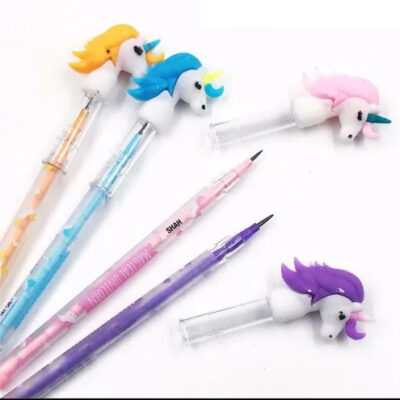 Trendilook Beautiful Unicorn Pencils with Earaser for Kids