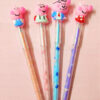 Trendilook Beautiful Pepa Pig Pencils with Earaser for Kids